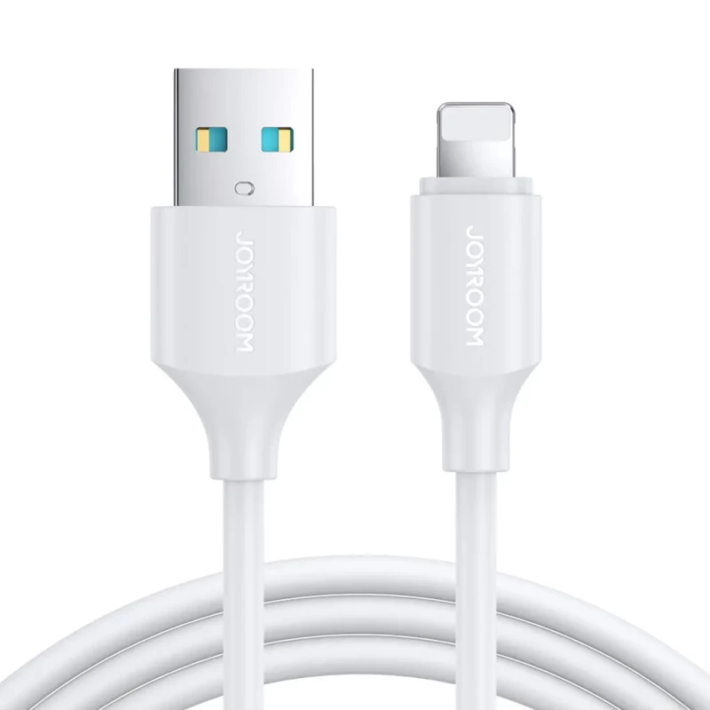 Cable Joyroom USB-A a Lightning Carga Rápida Blanco