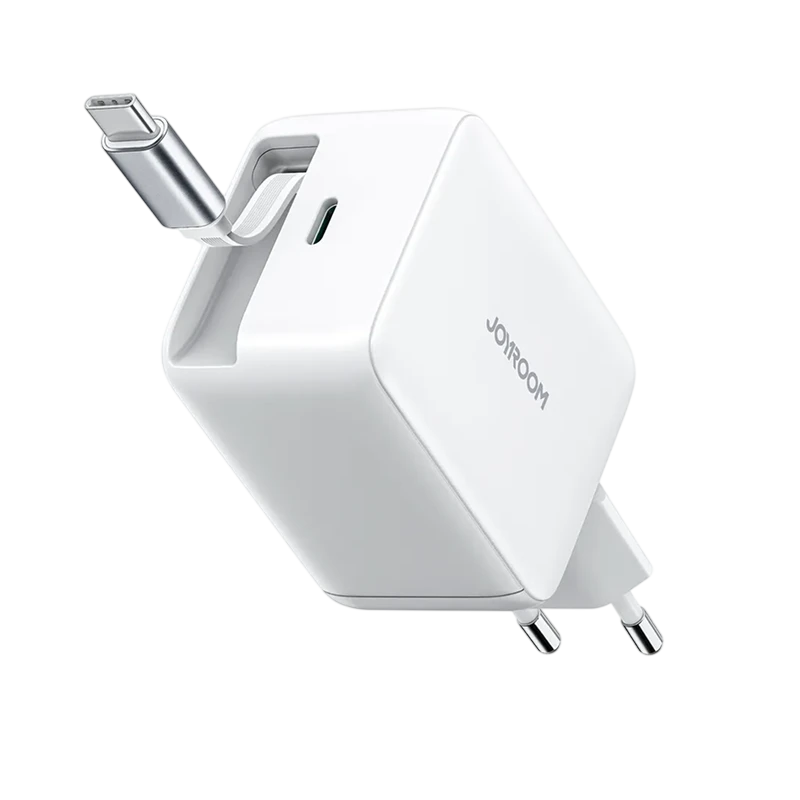 Cargador USB-C con Cable Retráctil de 67 W Joyroom