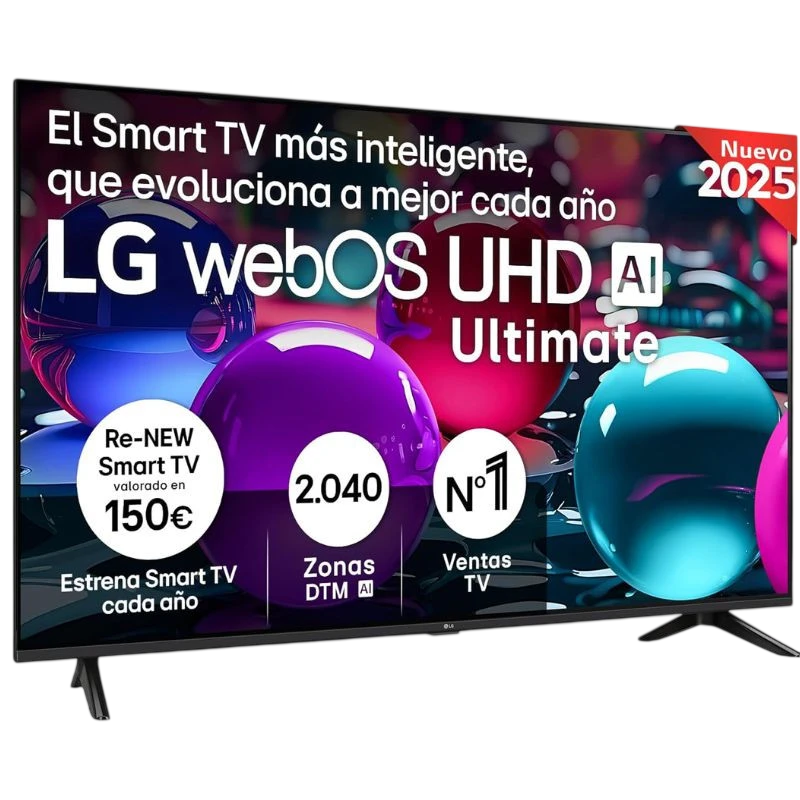 LG AI 55UA73006LA 55' 4K Ultra HD LED Smart TV Negro