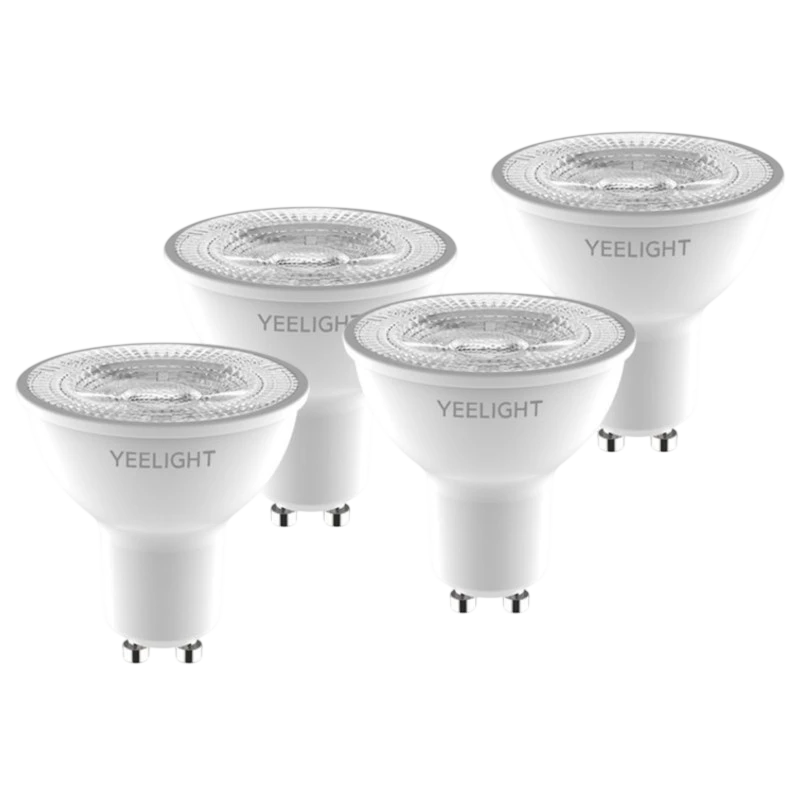 Pack x4 Yeelight GU10 Smart Bulb W1 LED Dimmer