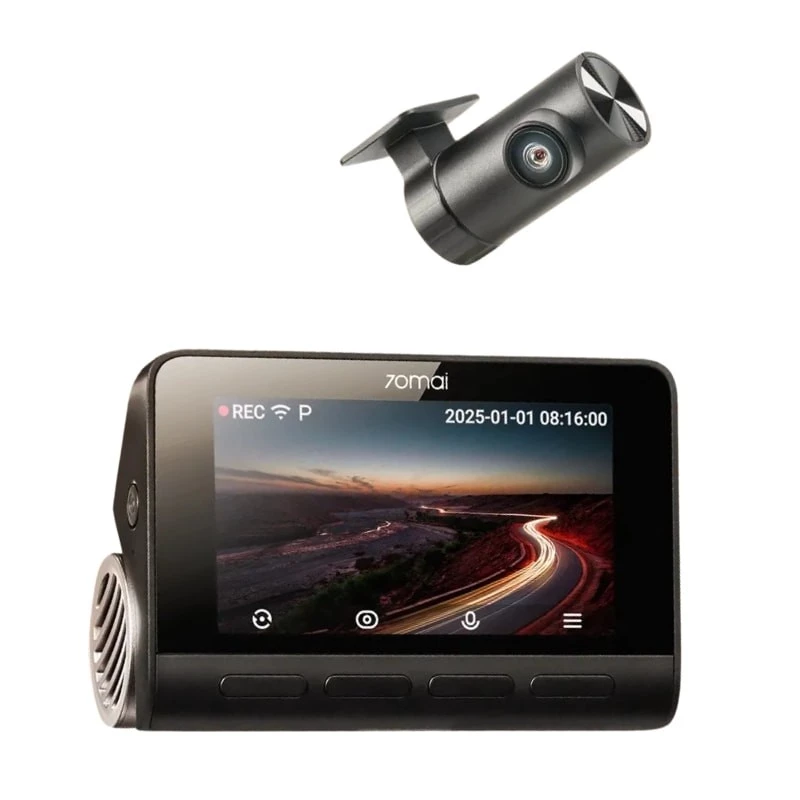 70mai Dash Cam 4K A810S + Cámara Trasera 70mai RC24