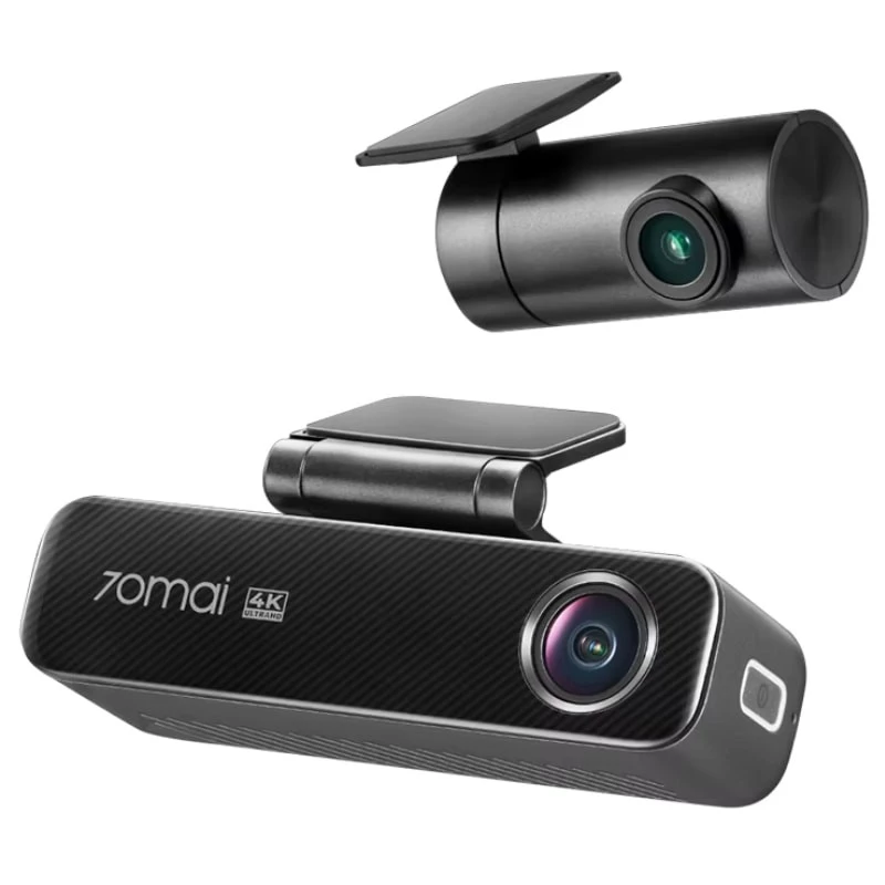 70mai Dash Cam M800 4K HDR + Camara Trasera 70mai RC14