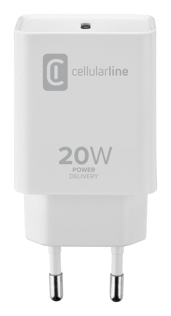Cellular Line ACHIPHUSBCPD20WW Universal USB-C 20W Blanco