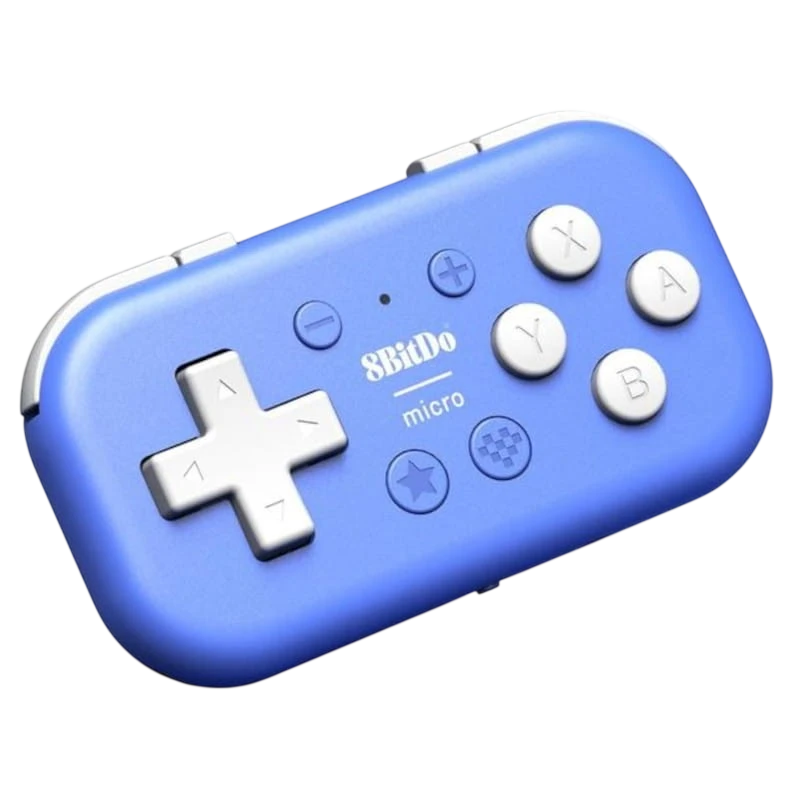 Gamepad 8BitDo Micro Bluetooth Azul Mando Nintendo Switch/Android