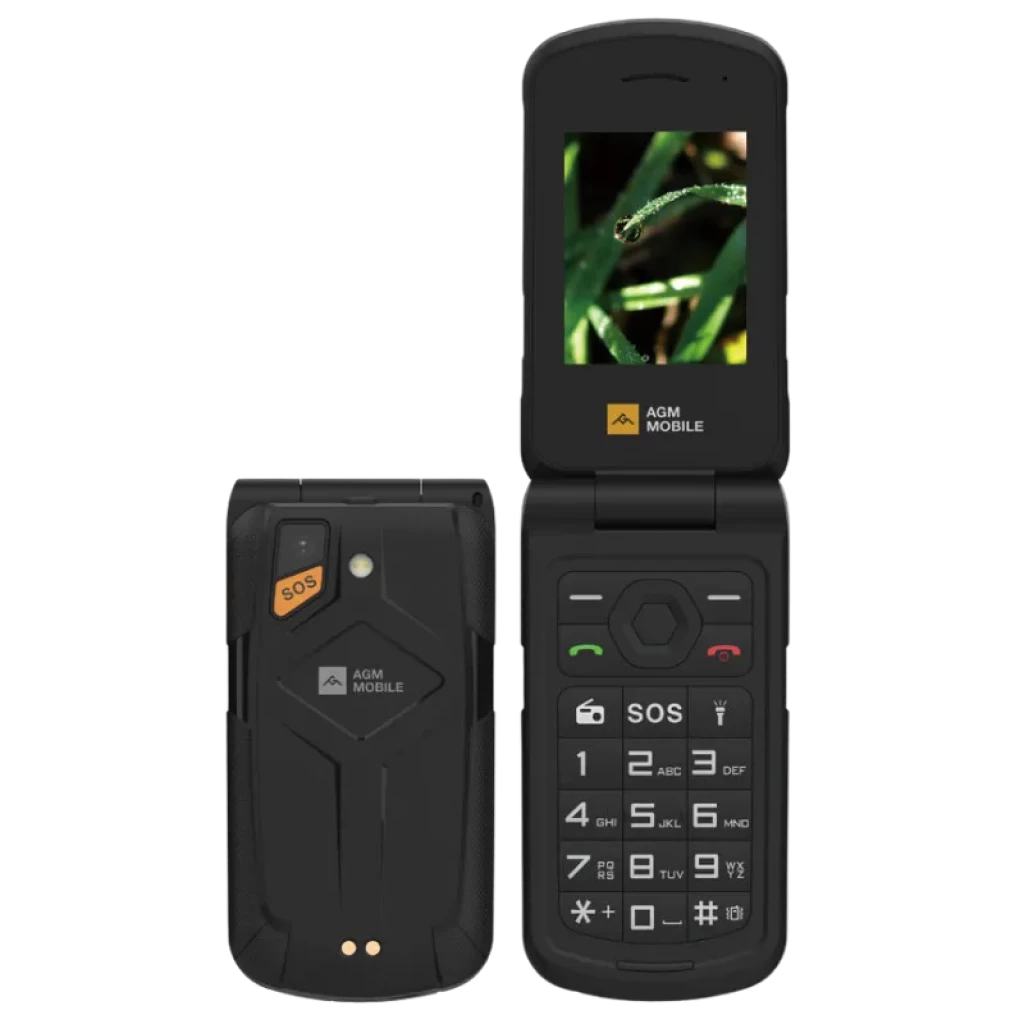 AGM M10 2,4 pulgadas 4G 1200 mAh Botón SOS Rugged