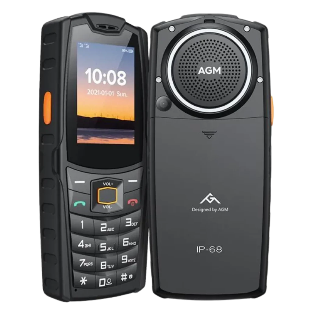 AGM M6 2,4 Pulgadas 4G 2500 mAh Altavoz de 3,5W Rugged