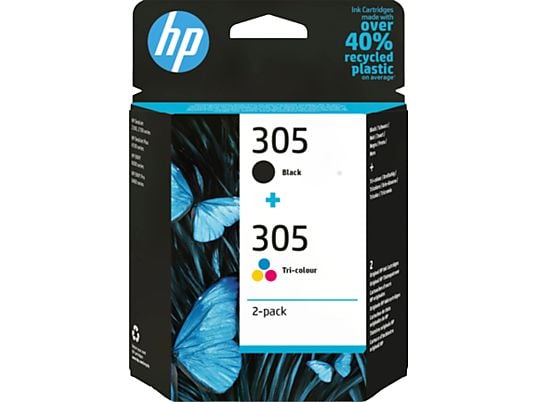 HP 305 Combo 2 Pack Negro/Tricolor 6ZD17AE