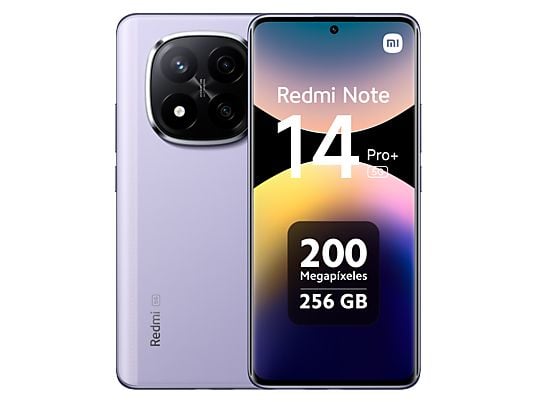Xiaomi Redmi Note 14 Pro+ Lavender Purple 256 GB 12 GB RAM 6.67 AMOLED Snapdragon® 7s Gen 3 Mobile Platform 5110 mAh