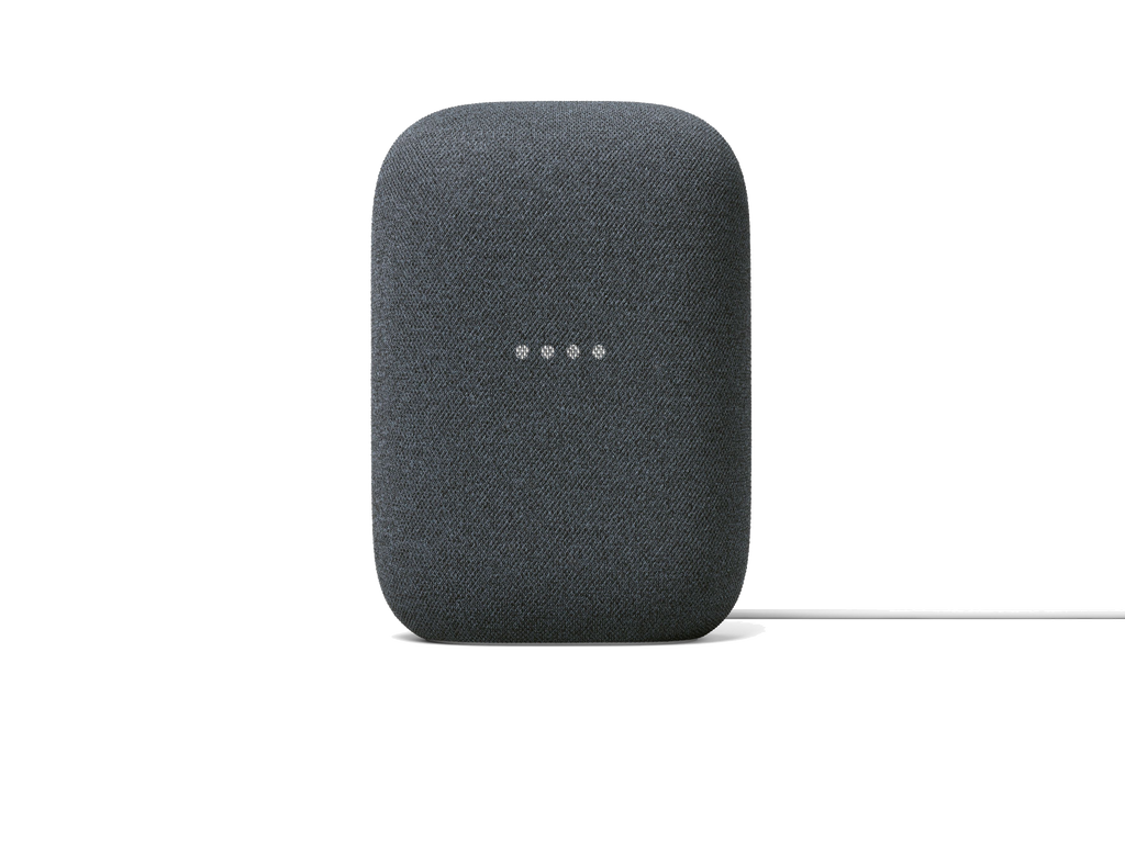 Google Nest Audio Asistente de Google Tecnología Voice Match Negro