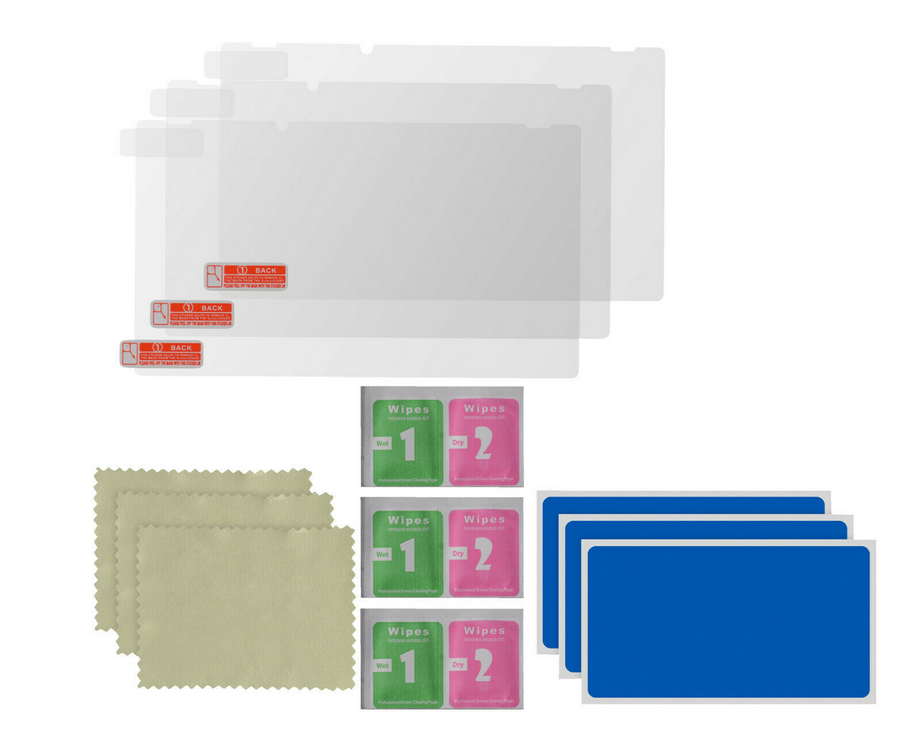 ISY IC-5002 Para Nintendo Switch 3 unidades Transparente