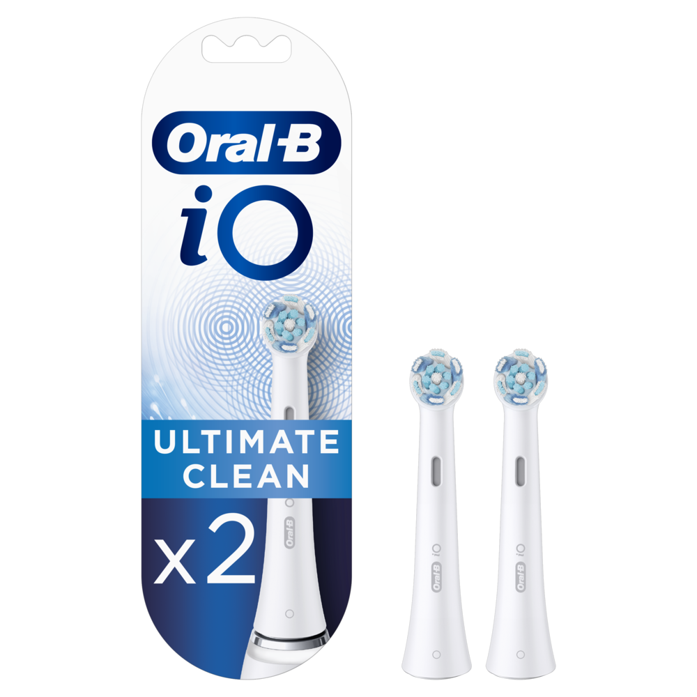 Oral-B iO Ultimate Clean 2 cabezales Blanco