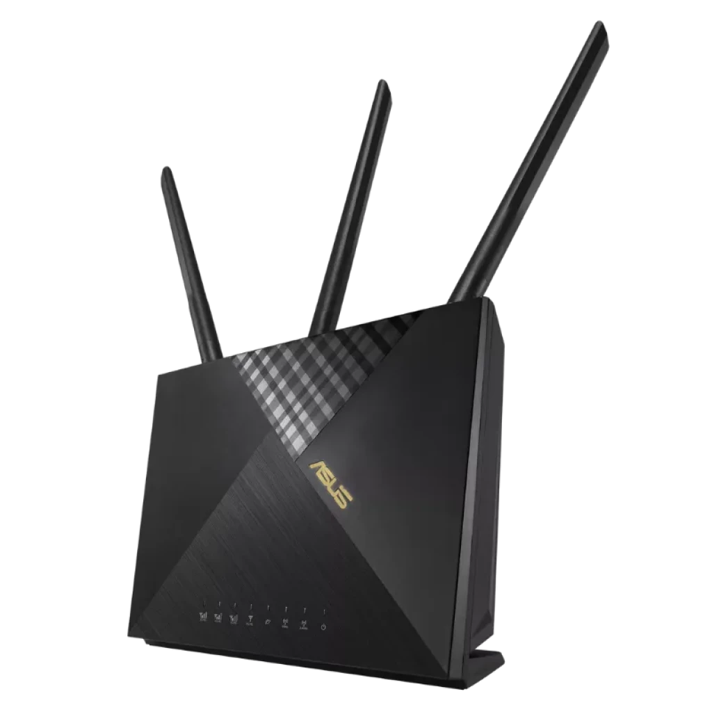 ASUS 4G-AX56 AX1800 LTE Cat.6 Nano SIM WiFi 6 Router de Doble Banda
