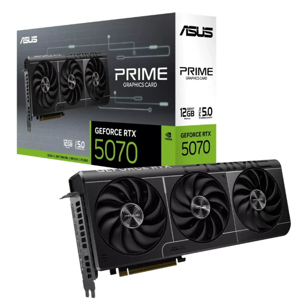 ASUS PRIME GeForce RTX 5070 12GB GDDR7 Tarjeta Gráfica