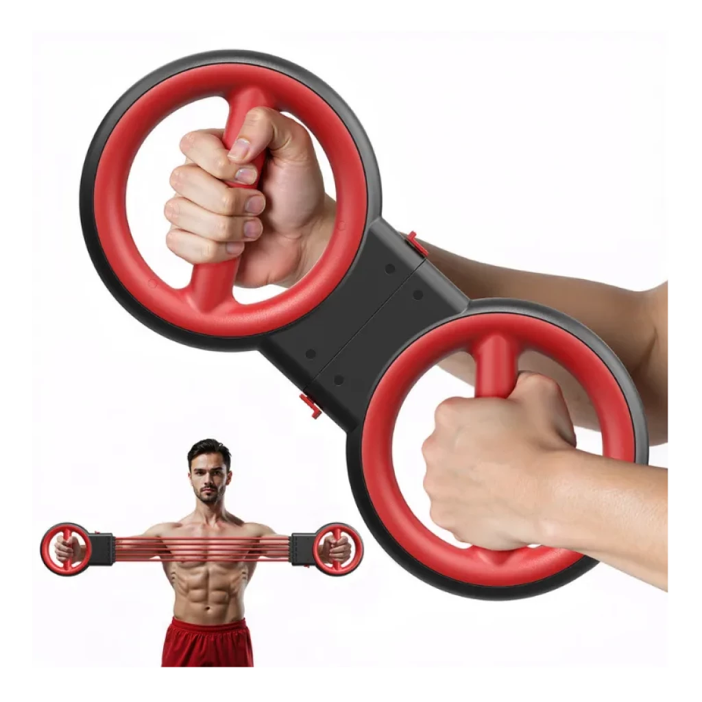 Akluer 3 en 1 Entrenador de Brazos y Pecho Ajustable