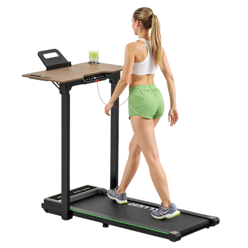 Cinta de Correr Akluer con Escritorio con altura ajustable 1-10 km/h 2.5HP