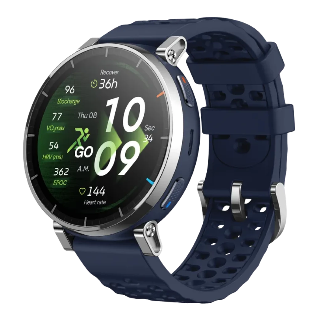 Amazfit Active 3 Premium Azul Atlas 1.32' AMOLED Táctil GPS Reloj Inteligente