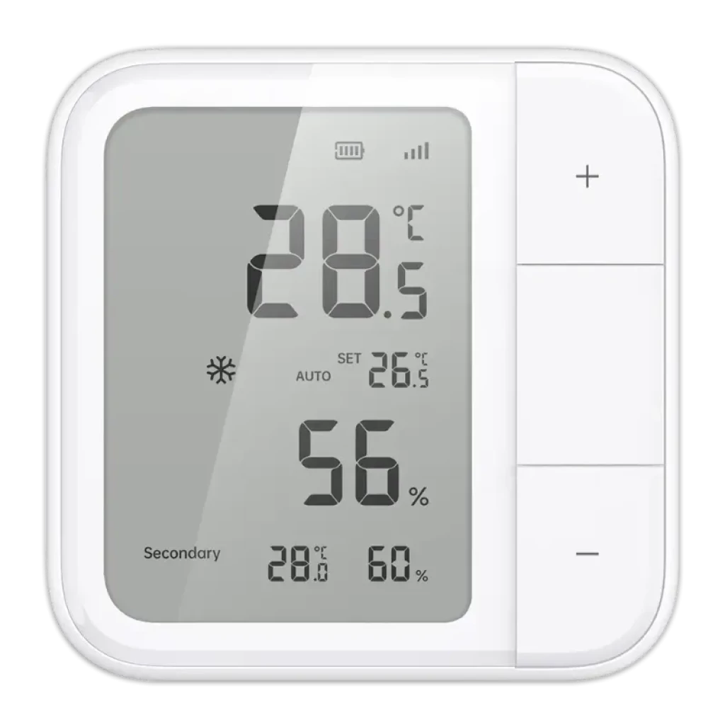 Aqara W100 con pantalla LCD de 3,4 pulgadas Compatible con Matter ZigBee Sensor Climático