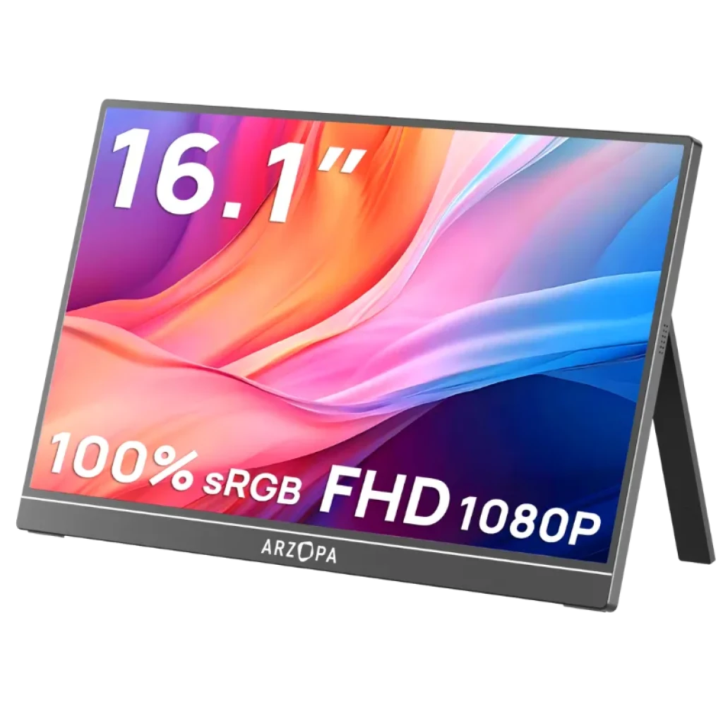 Arzopa Z1C 16,1 Pulgadas FHD IPS 60 Hz Monitor Portátil