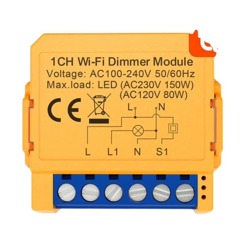 Avatto DMS16-2 Naranja Switch Inteligente WiFi