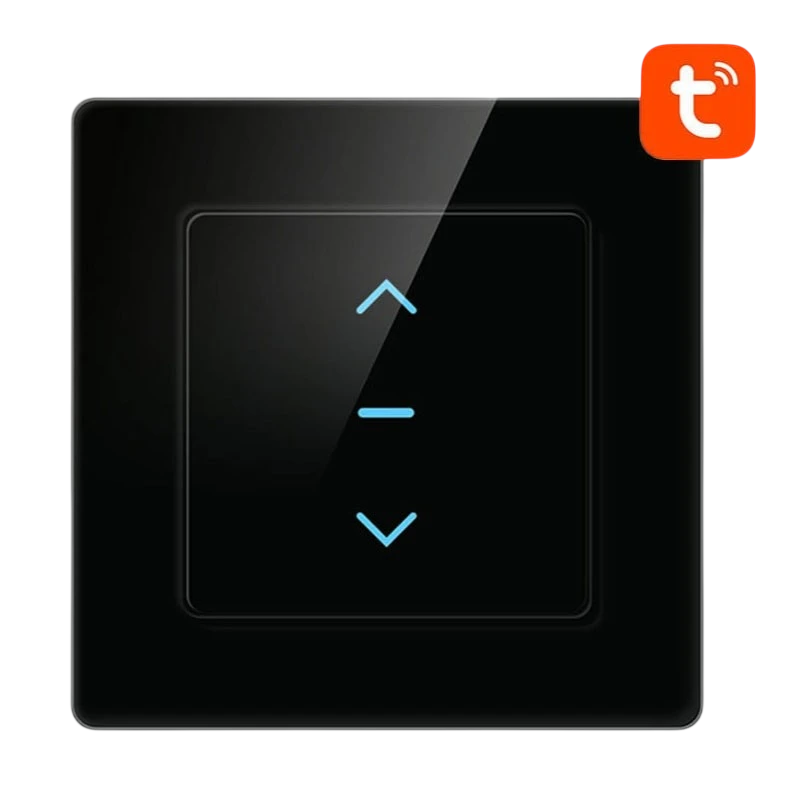 Avatto N-CS10-B WiFi Negro Interruptor Inteligente para Persianas