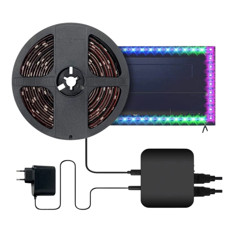 Avatto SLS06 Negro Tira LED Inteligente para TV de 55''-65''