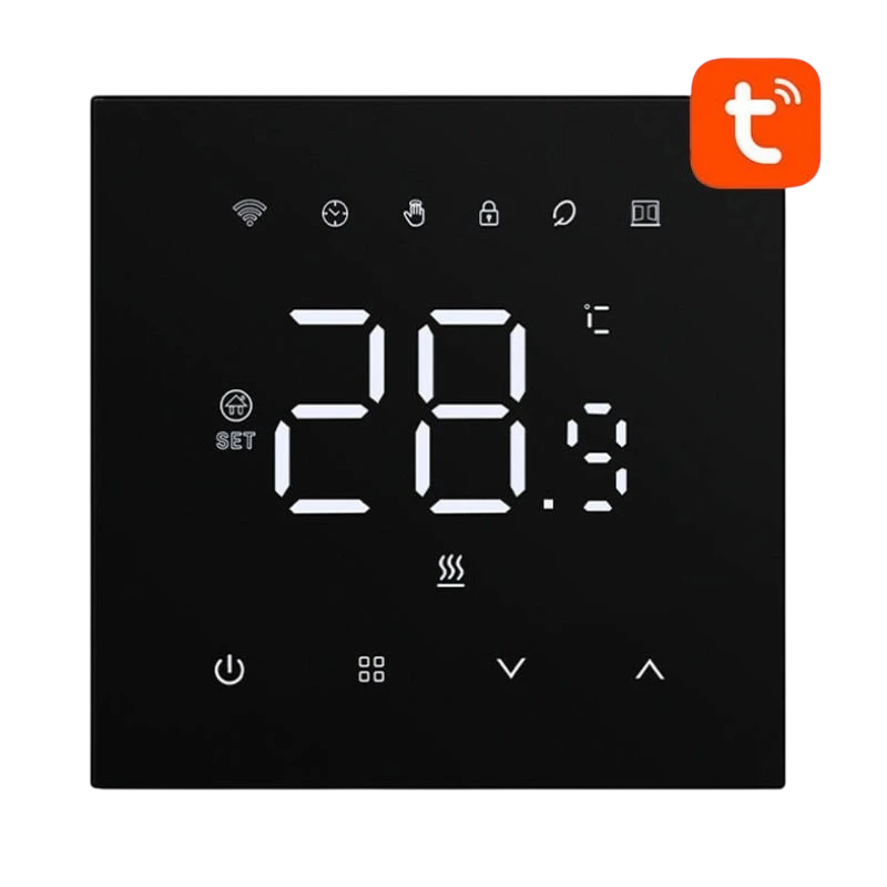 Avatto WT410-BH-3A-B WiFi Negro Termostato Inteligente