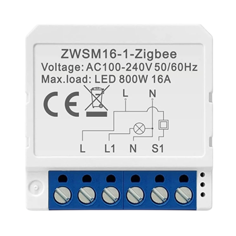 Avatto ZWSM16-W1 Blanco Switch Inteligente ZigBee