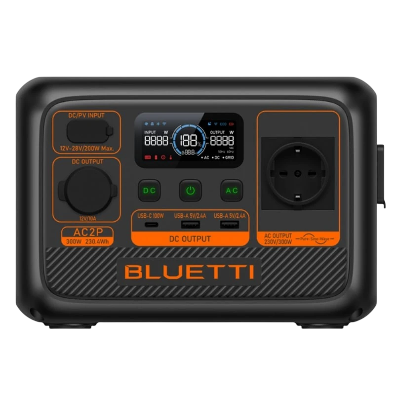 BLUETTI AC2P 230Wh Estación de Carga Portátil