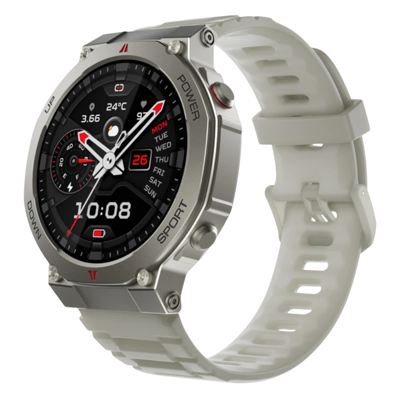 Black Shark GS3 Ultra Plata GPS Resistencia de Grado Militar Reloj Inteligente