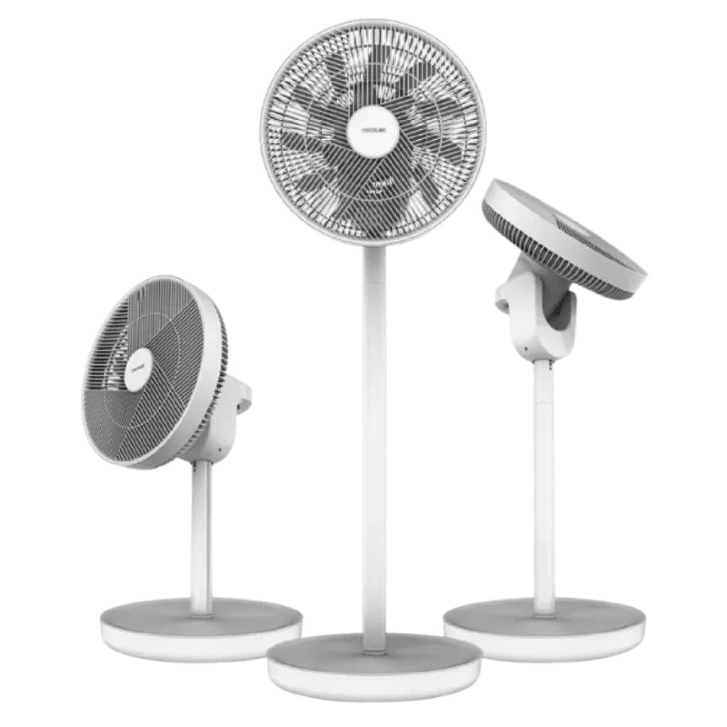 Cecotec EnergySilence 2600 Sunflower Portable 22W 3 en 1 Ventilador de Pie