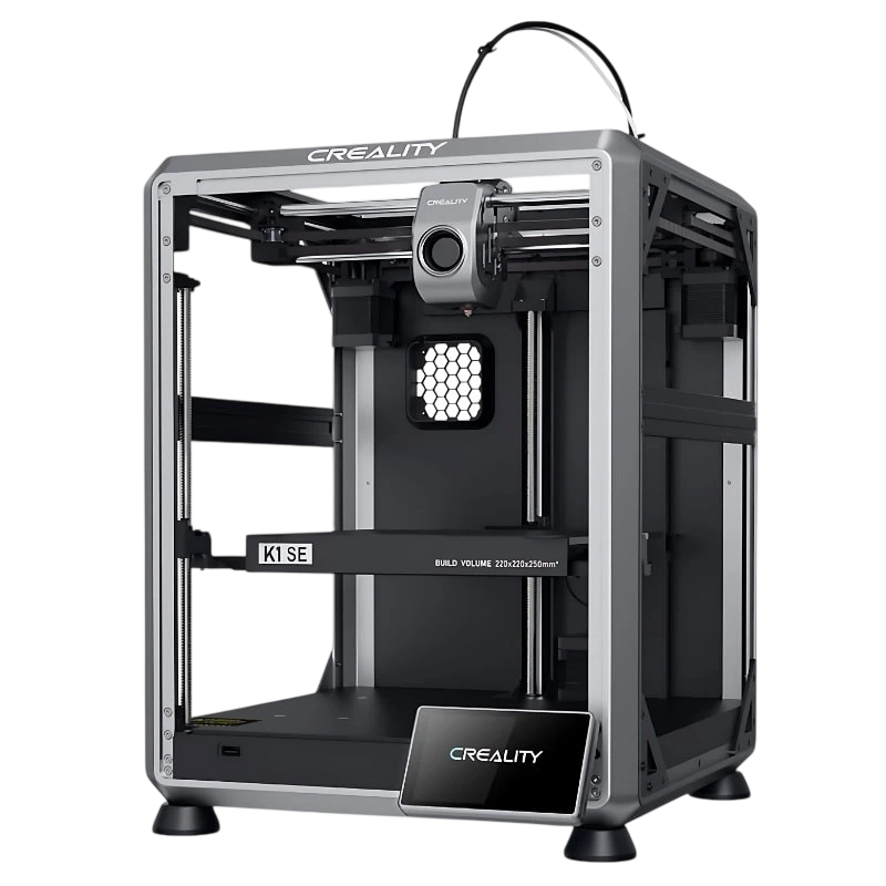 Creality K1 SE Alta velocidad 600mm/s Tamaño de impresión 220x220x250mm Enfriamiento Rápido Negro FDM