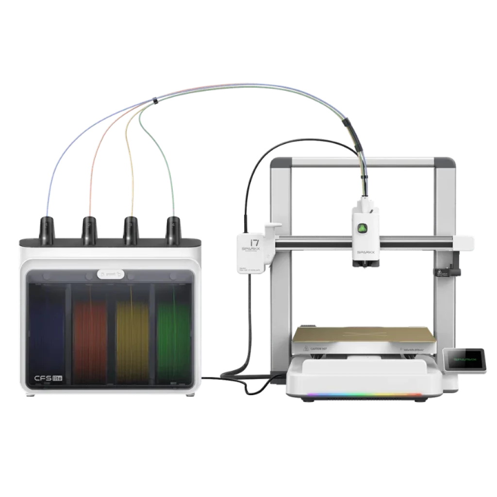 Creality SPARKX i7 Combo con 4 colores y cambio automático de filamento Impresora 3D