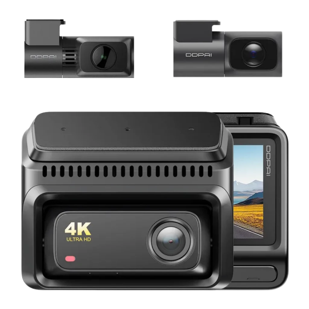 DDPAI Z60T 3CH 4K Cámara para Coche