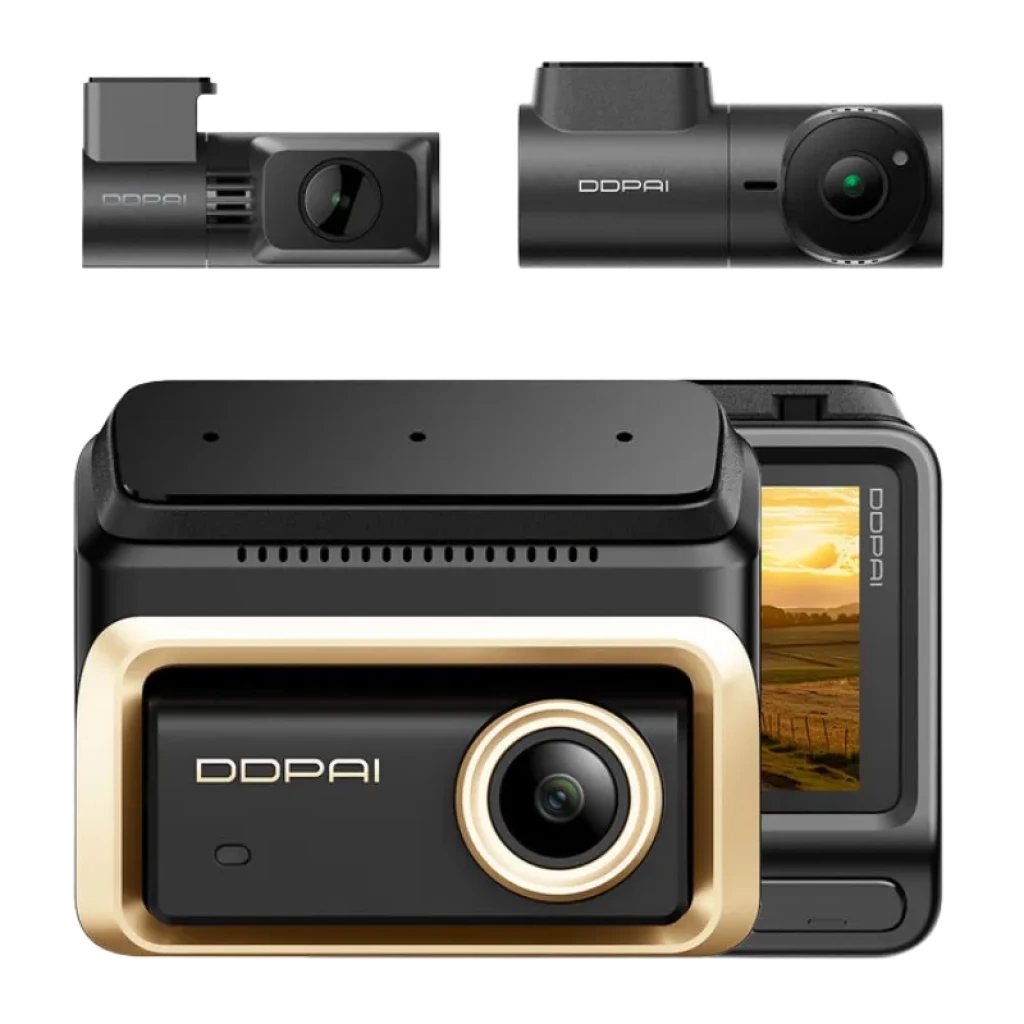 DDPAI Z90 Master 3CH 4K Cámara para Coche
