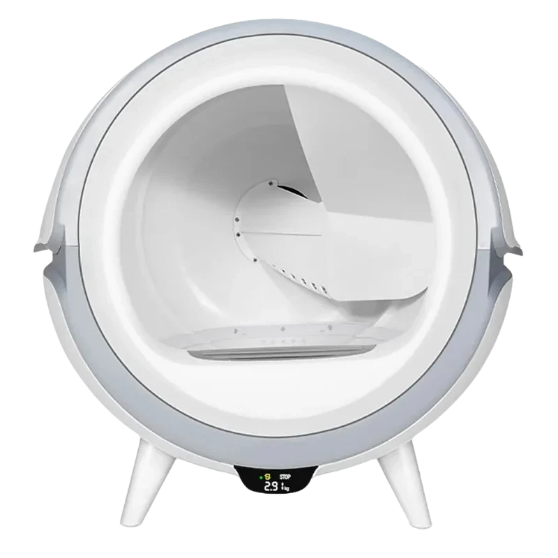 Daewoo D-HIPC101 Arenero Autolimpiable para gatos con capacidad de 4L Compatible con App Tuya