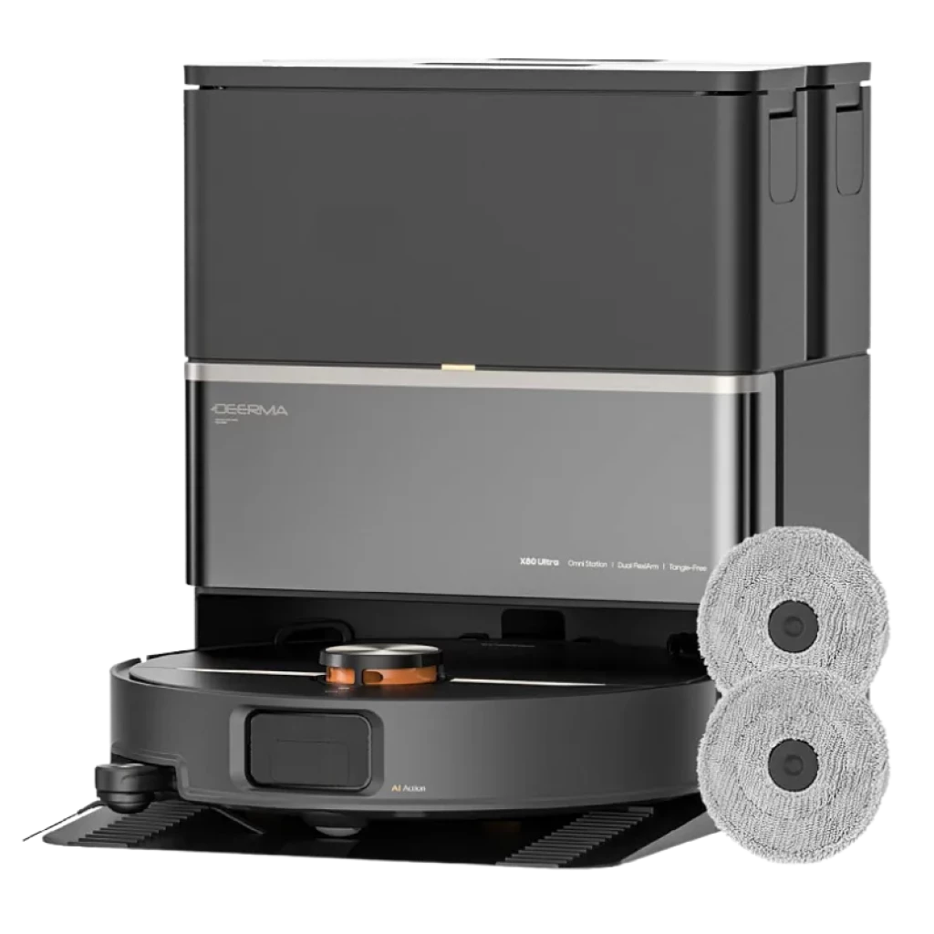 Deerma X80 Ultra con función de fregado 23000 Pa 3L Aspirador Robot