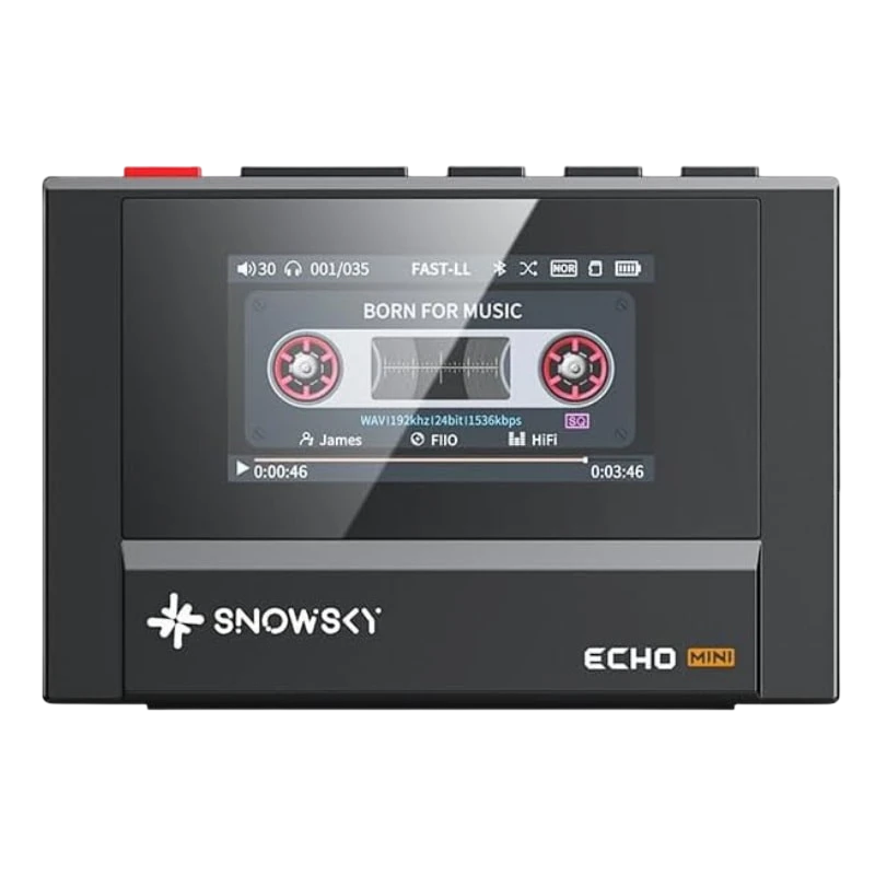 FiiO Snowsky ECHO MINI Negro Reproductor Hi-Res