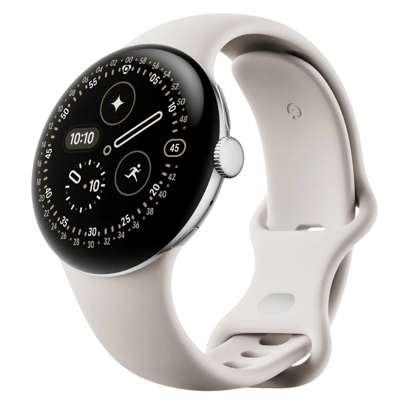 Google Pixel Watch 4 41mm WiFi Plata con Correa Porcelana Reloj Inteligente