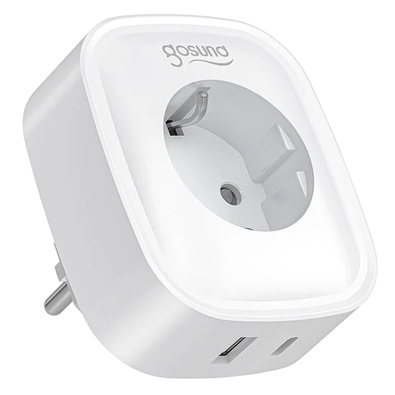 Gosund SP6 20W WiFi/Bluetooth 16A Blanco Enchufe Inteligente