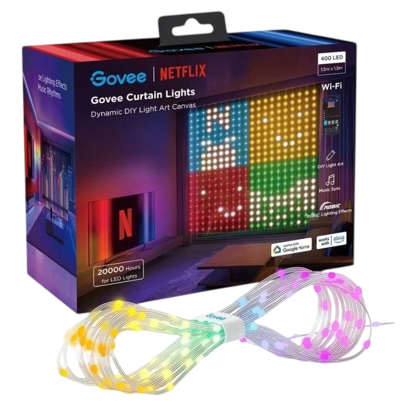 Govee H70BC Edición Netflix Cortina LED Inteligente