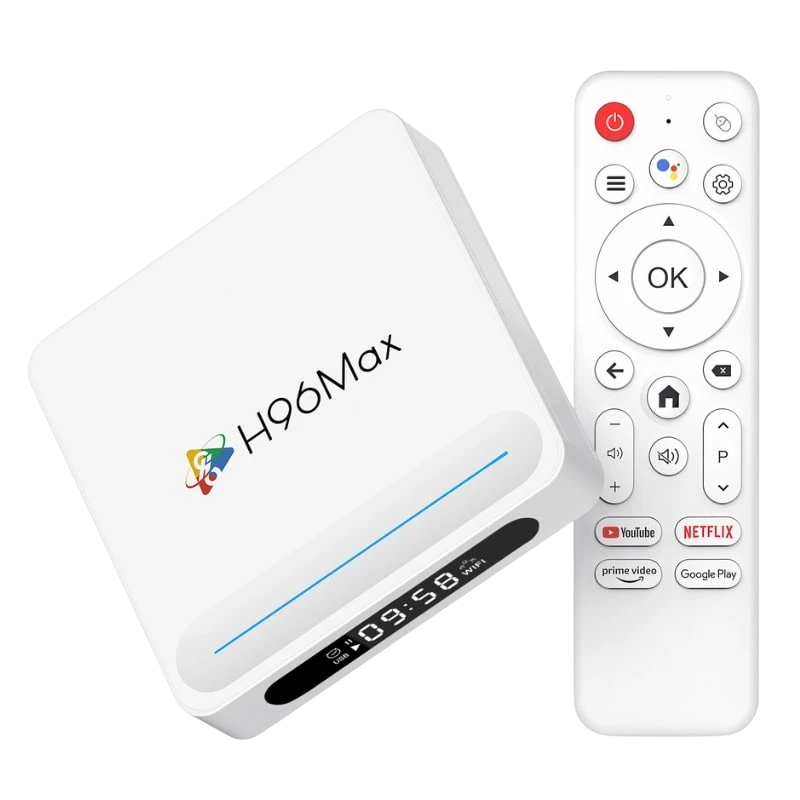 H96 Max H618 Plus 4GB/128GB 8K WiFi6 Android 14 Android TV