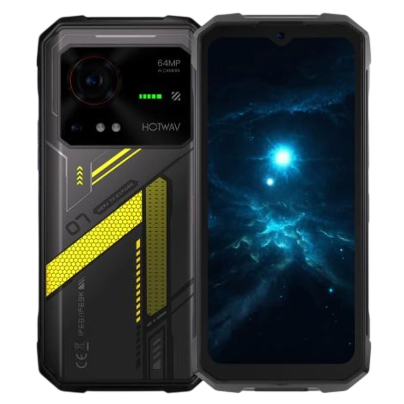 Hotwav Hyper 7 5G 8GB/256GB Amarillo Rugged