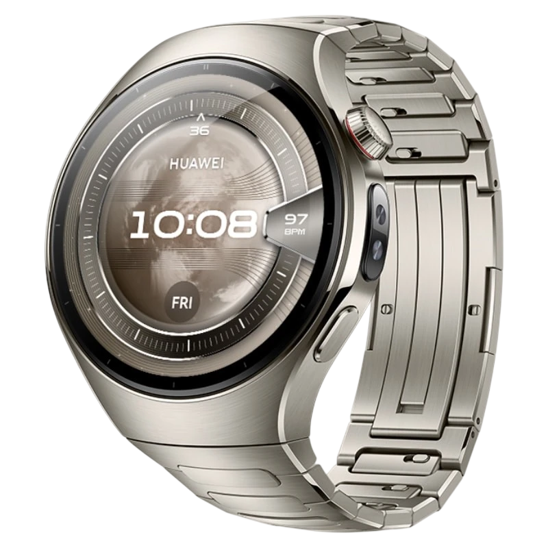 Huawei Watch 5 46 mm Plata con Correa Titanio