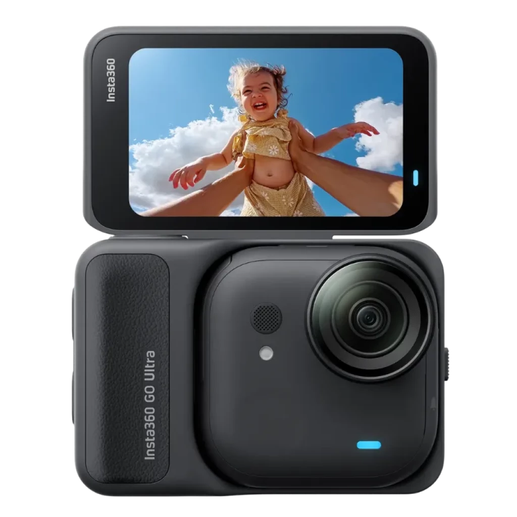 Insta360 Go Ultra Negro 4K Hasta 70 min de autonomía Cámara Deportiva
