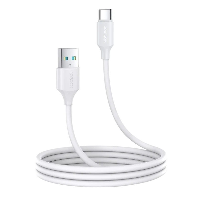 Joyroom Cable USB‑A a USB‑C 3 A 1 m Blanco