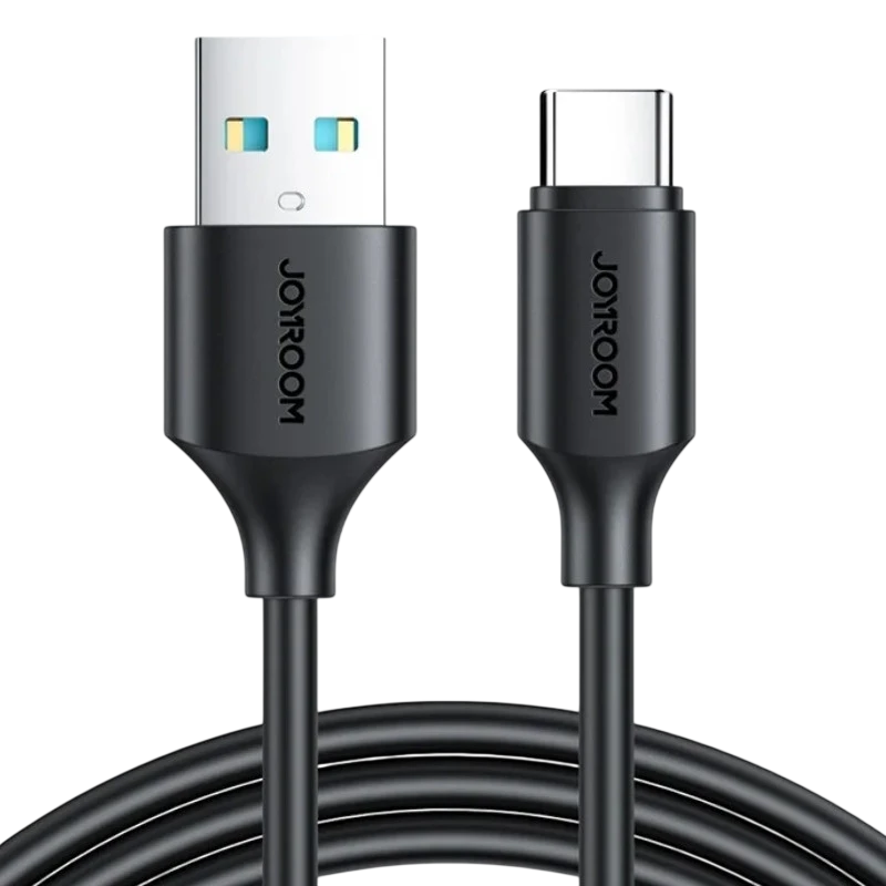 Joyroom Cable USB‑A a USB‑C 3 A 1 m Negro