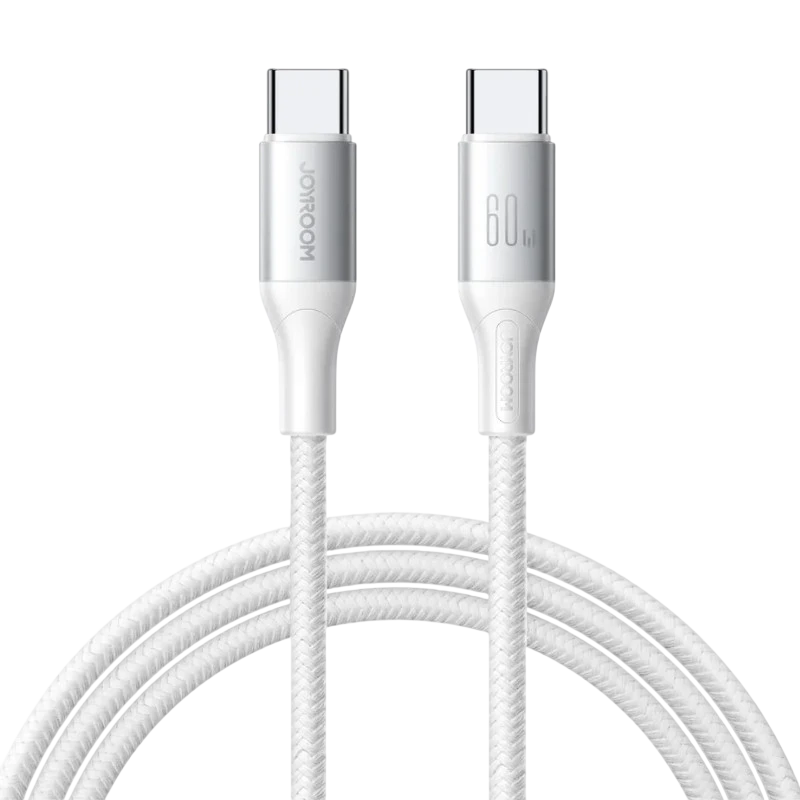 Joyroom Cable USB‑C a USB‑C Flash Series 60 W 2 m Blanco