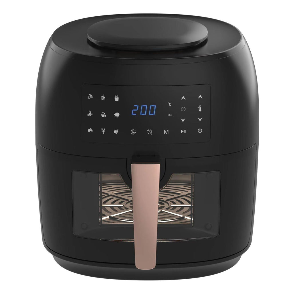 KYMPO KYAF74L 1800 W 7.4L Panel táctil Temporizador Control de temperatura Negro