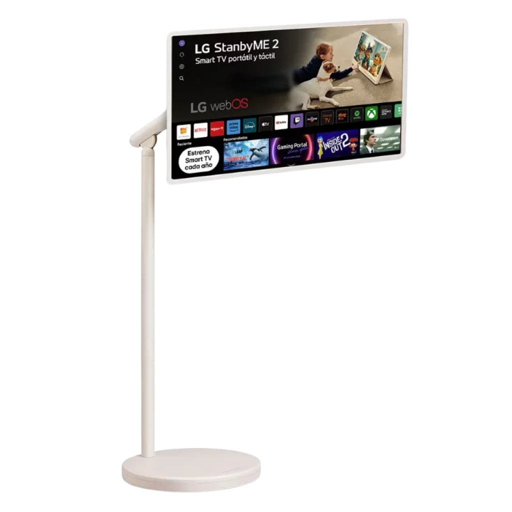 LG StanbyME 2 27 pulgadas QHD LED táctil webOS Smart TV Portátil