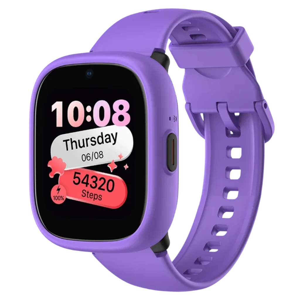 Lagenio K3 New Lila 4G GPS con resistencia IP68 Reloj Inteligente para Niños